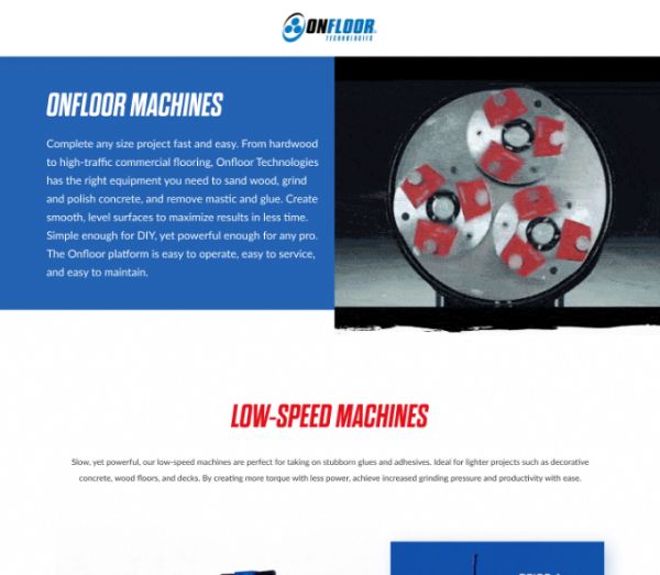 Onfloor Machines
